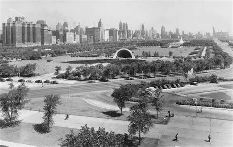 The Digital Research Library of Illinois History Journal™: Chicago's Grant Park Band Shell history.