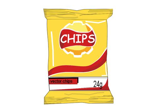 Bag Of Chips Clip Art at Clker.com - vector clip art online, royalty ...