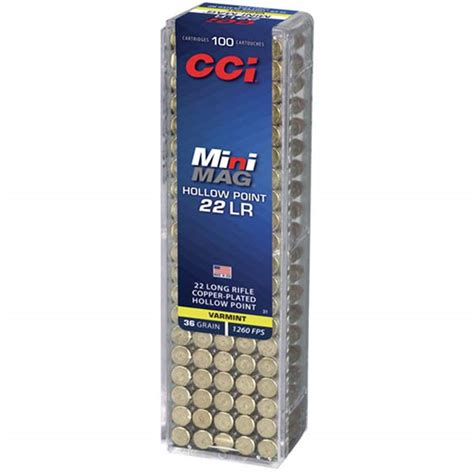 CCI MINI MAG 22 LR 36gr HP Box/100