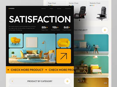 Furniture Website designs, themes, templates and downloadable graphic elements on Dribbble