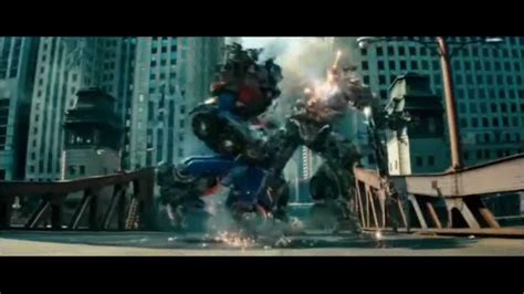 Optimus Prime Kills Sentinel and Megatron - YouTube