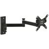 Mount-it! Full Motion Computer Monitor Wall Mount, Articulating Arm Fits Single Monitor Screens ...