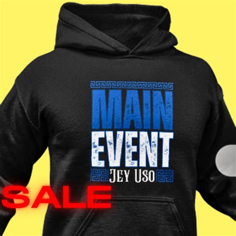 Jey Uso Hoodie Main Event Jey Uso Hoodie WWE Main Event Jey Uso - Etsy