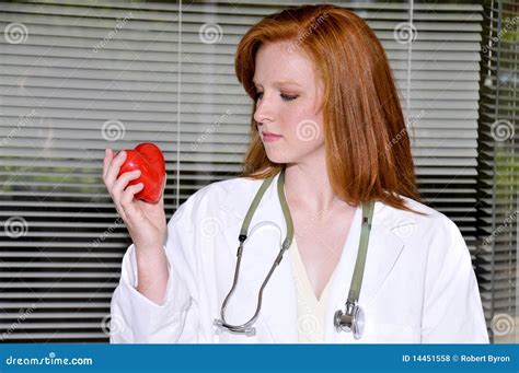 Female Cardiologist Royalty Free Stock Photos - Image: 14451558