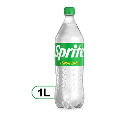 Sprite® Lemon Lime Caffeine Free Soda Bottle, 1 liter - King Soopers