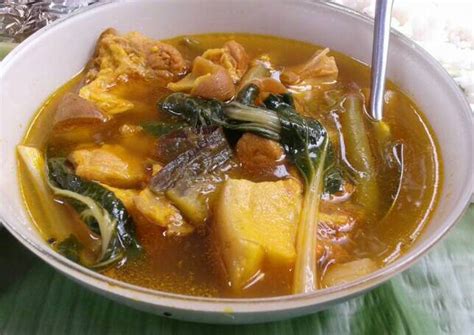 Filipino style pork and vegestable stew (Lauya) Recipe by Kotegawa Brave - Cookpad