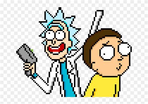 Easy Rick And Morty Pixel Art It s quick and easy and you ll be able to ...