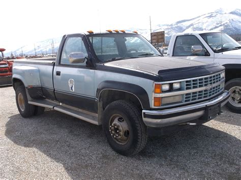 1989 Chevy C3500 4X4 Dually Pick Up- Fuel Injected 454- Automatic- Gear ...