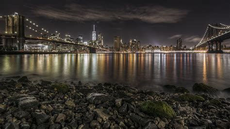 City Lights | City lights, Bridge park, Brooklyn bridge park