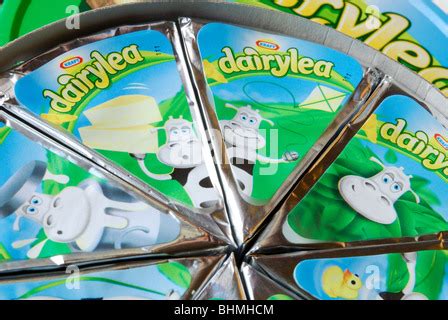 Dairylea Triangles Stock Photo - Alamy