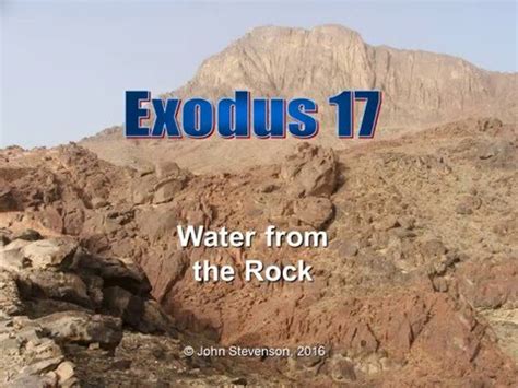 Exodus 17. Water from the Rock - YouTube