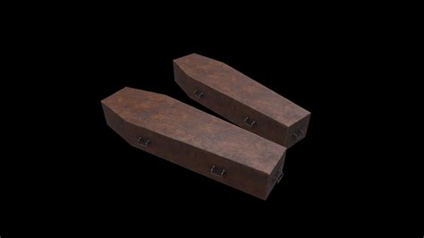 ArtStation - Old Wooden Coffin