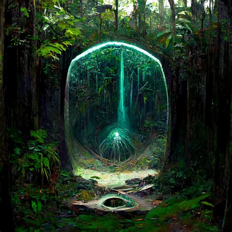 ArtStation - "An interdimensional portal hidden in the ..."