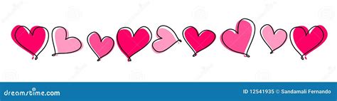 Hearts Cartoon Vector | CartoonDealer.com #18038967