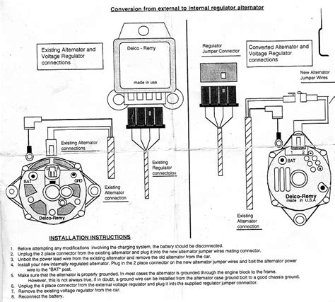 C2 Wiring Diagram/Instructions Needed for 65 327Alternator with Internal Regulator ...