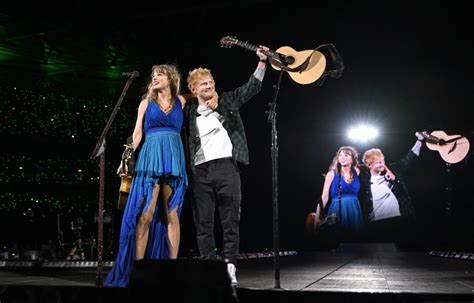 Ed Sheeran Joins Taylor Swift At 'Eras Tour' London Concert