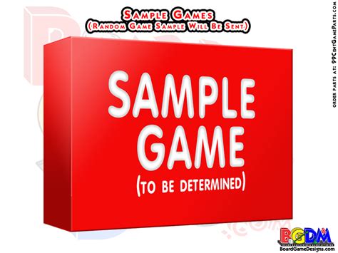 _Sample Games | 99 Cent Game Parts