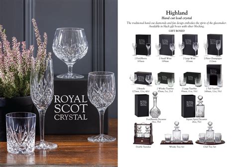 Royal Buckingham - Royal Scot Crystal - Highland