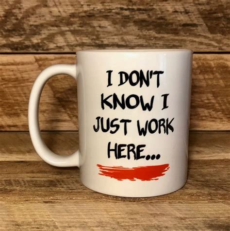 funny mug for co worker funny office mug personalized coffee mug coffee cup mug with saying mug ...
