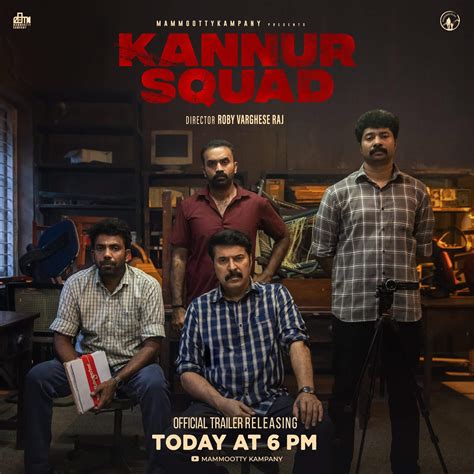 Kannur Squad Movie (2023) Cast & Crew, Release Date, Story, Budget, Collection, Trailer, Poster ...