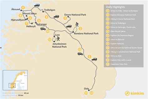 Norway Scenic Road Trip - 14 Days | kimkim