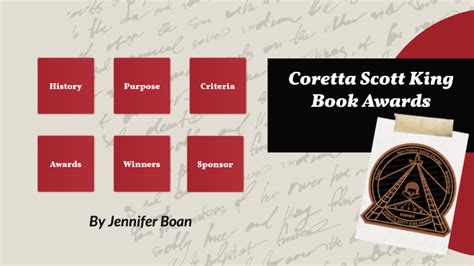 Coretta Scott King Book Awards by Jennifer Boan on Prezi