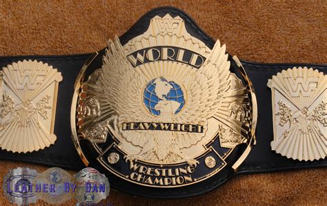 Sports Memorabilia New WWF World Heavyweight Winged Eagle Championship Belt Wrestling WWE Belts ...