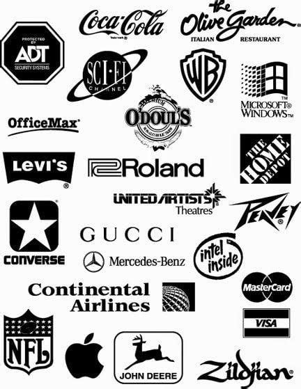 Famous White Logos - Design Talk