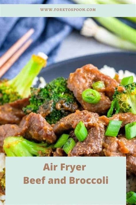 Air Fryer Beef and Broccoli - Fork To Spoon