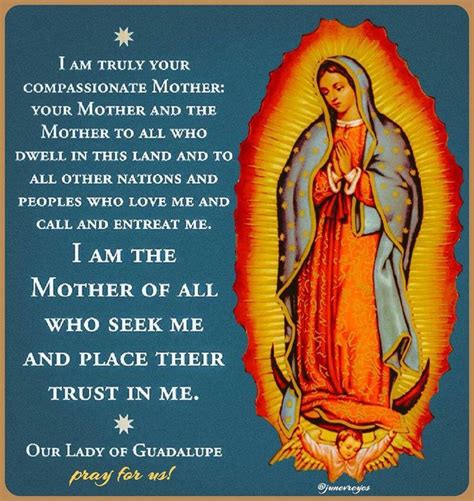 Our Lady of Guadalupe, Pray For Us! #Guadalupe #OurLadyOfGuadalupe #VirginMary # ...