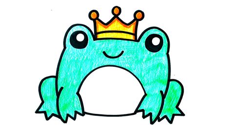 Frog Drawing Easy