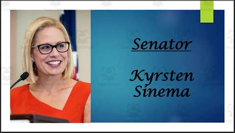 U.S. Senator Kyrsten Sinema (AZ) Biography PowerPoint by Teach Simple