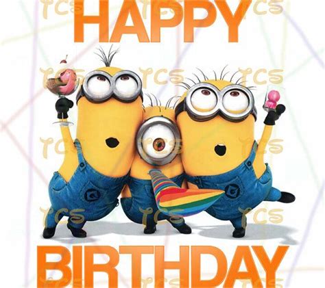 Despicable Me Happy Birthday