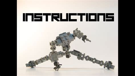 Lego Mech Design [02]: Mech Frame Instructions - YouTube