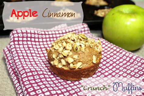 Apple Cinnamon Crunch Muffins | Busy But Healthy