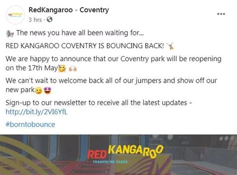 Red Kangaroo reveals opening date for new look Bedworth trampoline park - CoventryLive