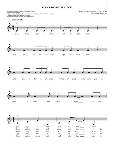 Rock Around The Clock | Sheet Music Direct