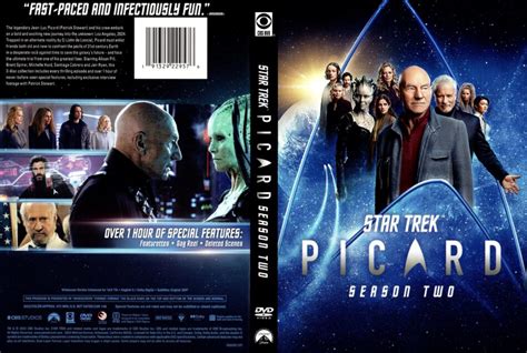 Star Trek Picard - Season 2 R1 DVD Cover - DVDcover.Com