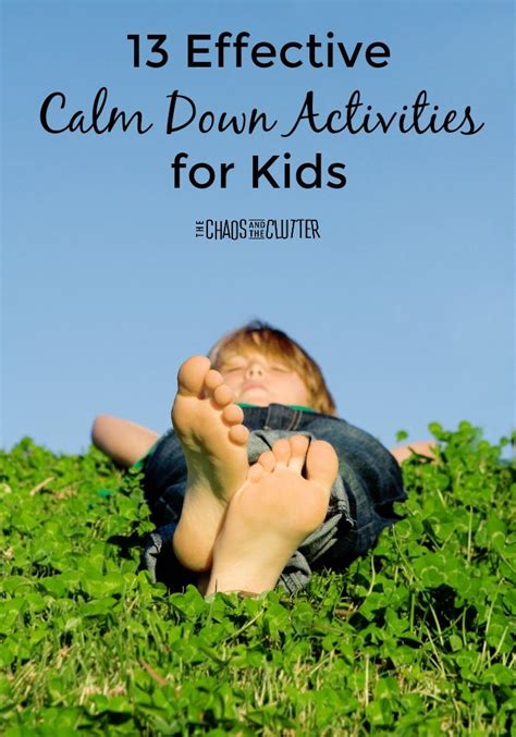 Calming Activities for Kids