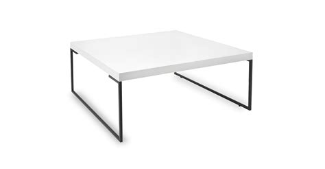 Myron White Square Coffee Table - Coffee Tables - Article | Modern, Mid-Century and Scandinavian ...