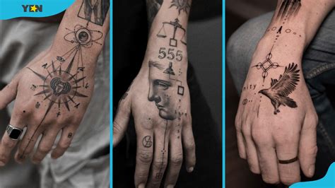 30 unique hand tattoos for men: Cool and unique design ideas - YEN.COM.GH