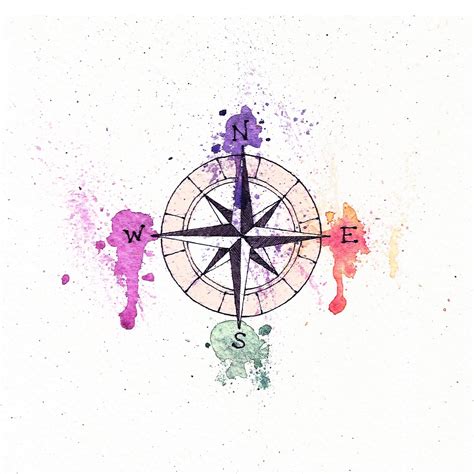 The best free Compass watercolor images. Download from 66 free ...