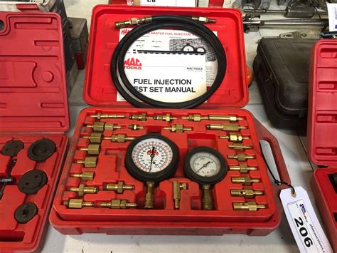 MAC TOOLS MASTER FUEL INJECTION TEST KIT