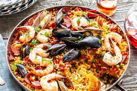 Seafood Paella Recipe