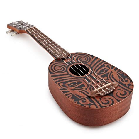 Luna Tribal Pineapple Ukulele | Gear4music