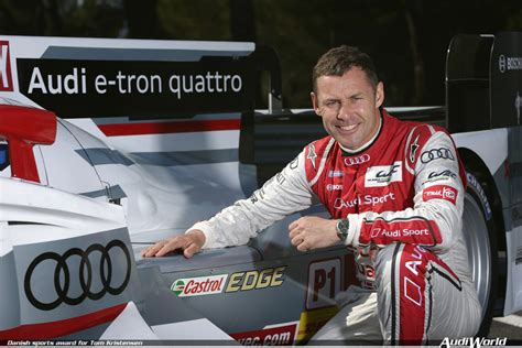 Danish sports award for Tom Kristensen - AudiWorld