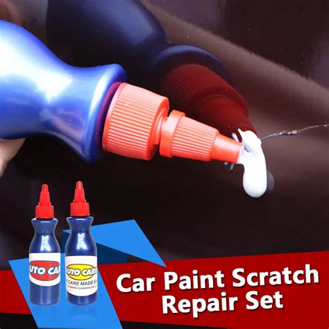 2 Step Car Repair Paint Scratches Removal Scuff Scratch Remover Kit ...