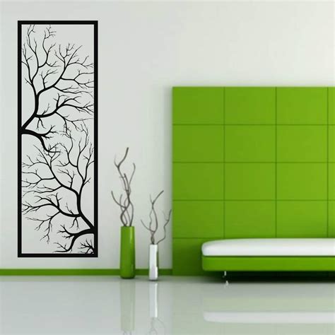 Buy DEKADRON Metal Wall Art, Metal Tree Wall Art, Metal Wall Decor, (34x100 cm) Online at ...