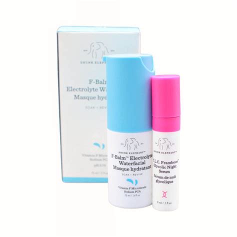 Afsheen » DRUNK ELEPHANT F-Balm Electrolyte Waterfacial Mask MINI