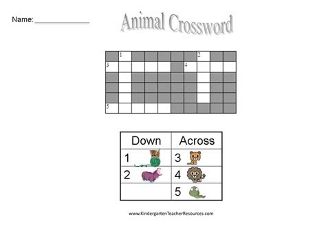 Free Easy Crossword Puzzles